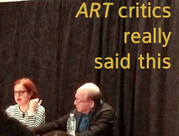 Art Critics Really Said This