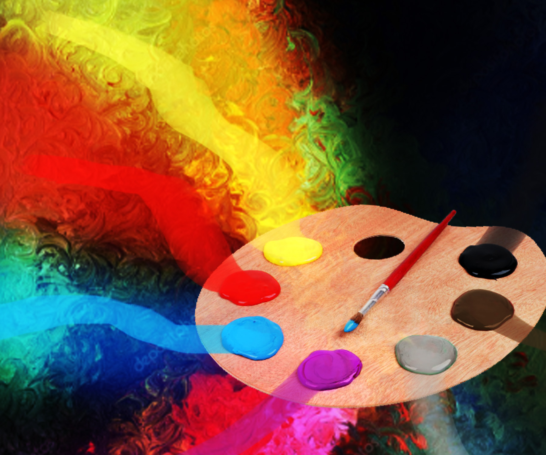 Make a Creative Color Wheel Design from Scratch – Camera and a Canvas